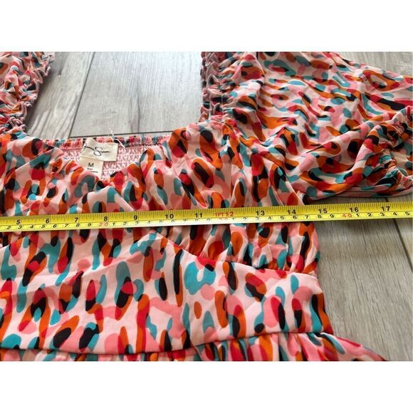 Jessica Simpson baby doll mini dress size M - Picture 9 of 10